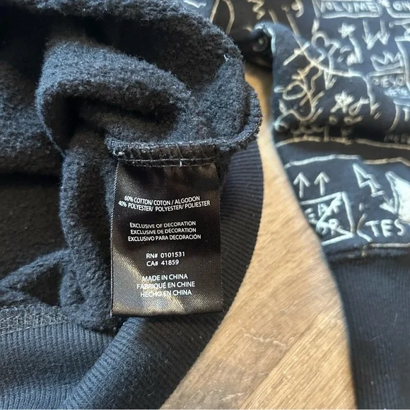 Jean-Michel Basquiat Graphic Hoodie - Picture 7 of 9